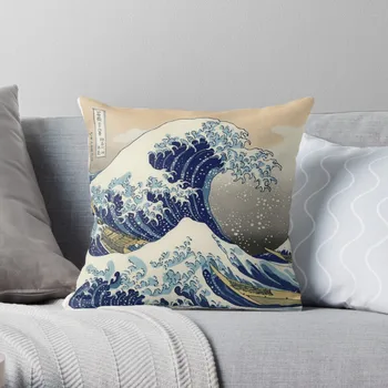 Didžiosios Bangos off Kanagawa Mesti Pagalvės Užvalkalas Pagalvėlė Padengti Namų dekoro Sofos Pagalvę Padengti Pagalvėlė Padengti 40x40cm 45x45cm