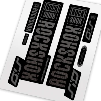 2020 SID ROCK SHOX MTB Šakutės Lipdukas už Kalnų Dviračių Rockshox Dviračio Priekinės Šakės Decal