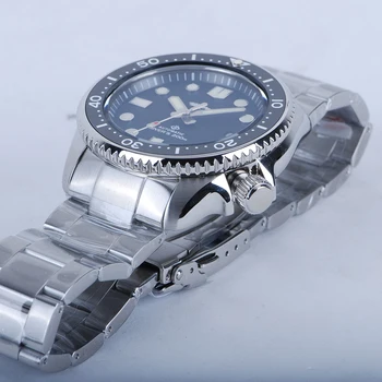 HEIMDALLR Sharkey SKX007 Žiūrėti NH35 Mechaninė Automatinė Laikrodžius Sapphire kristalas C3 Šviesos 200M Prabanga Nardymo Laikrodžių Vyrams