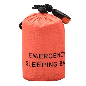 Saugojimo krepšys su švilpukas gali atlikti maži, apvalūs pe aliuminio plėvelę, miegmaišį saugojimo bagsurvival antklodė raišteliu krepšys