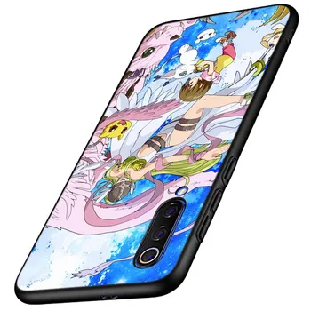 Anime Digimon Už Xiaomi Poco X3 NFC M2 X2 F2 F3 C3 M3 F1 Pro Mi Žaisti Sumaišykite 3 A3 A2 A1 Lite Minkštas Telefono dėklas