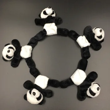 2vnt Animacinių filmų Mielas Minkštas Pliušinis Panda Šaldytuvas Stiprus Magnetas Šaldytuvas Lipdukas Namų Dekoro Suvenyrų Virtuvės Reikmenys
