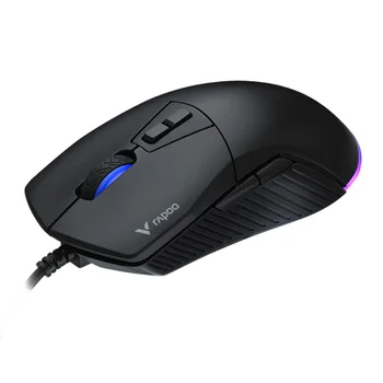 Rapoo V360 nuimamas RGB apšvietimu žaidimų pelės, skylė, skylė, žaidimų USB laidinė pelė, CF, LOL, PUBG ar nešiojamojo kompiuterio darbalaukio home office