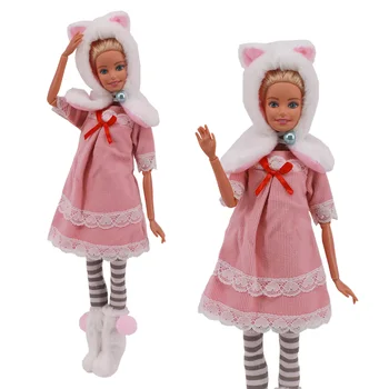 Barbies Lėlės Drabužius, Rankų darbo Suknelė&Sijonas Už 11.8 Colių Barbies ir BJD Doll Mergaitės Žaislas Dovanos