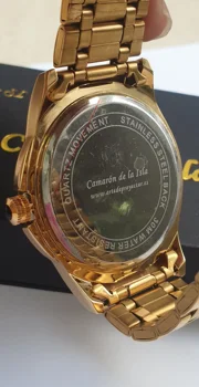 Custom laikrodis Sala Camaron. Amžinas Camaron, apima dovanų dėžutėje. 
