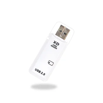 USB2.0 High-speed Kortelių Skaitytuvas, Nešiojamų Dramblio kaulo Balta XD Single-port Card Reader, Stiprus Suderinamumas