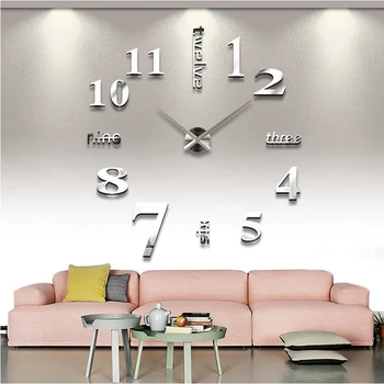 Nauji karšto pardavimo sieninis laikrodis žiūrėti sienų lipdukai laikrodžiai namų puošybai laikrodžiai šiuolaikinės kvarcas 