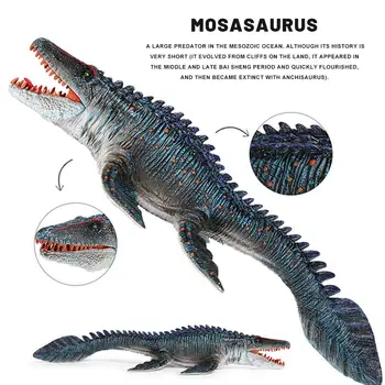 34cm Dinozaurų Modelio Paveikslas Žaislas Mosasaurus Modelis SeaLife Biologijos Žaislas Gyvūnų Pažinimo Žaislas Vaikams Švietimo Žaislas Baisu Sudėtinga Žaislas
