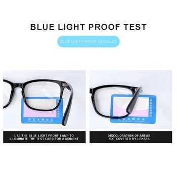 1PC Blokavimo Išmaniųjų Telefonų Len Skaidrus Anti Blue Ray Kompiuterinių Žaidimų Stiklai Anti UV spindulių ir Mėlynos Šviesos Sustabdyti Eyewears Priedai
