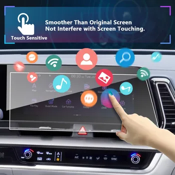 RUIYA Automobilių Screen Protector For Sportage NQ5 12 Colių 2022 GPS Navigacija, Touch Centro Ekranas Auto Interjero Priedai