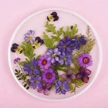 Dėžutė Aromaterapija Plūduriuojantis Gėlės, Džiovintos Gėlės, Derva Papuošalai Priėmimo Amatų 