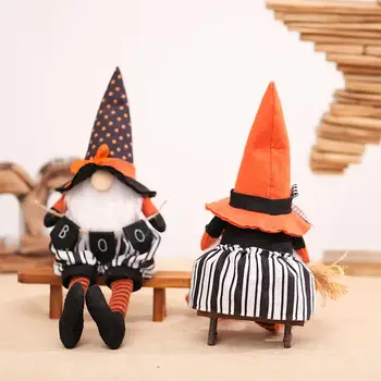 Helovinas Gnome Pliušinis Apdailos Rudenį Švedijos Beveidis Lėlės Rudenį Tomte Rankų Darbo Skandinavijos Elf Figūrėlės Papuošalai