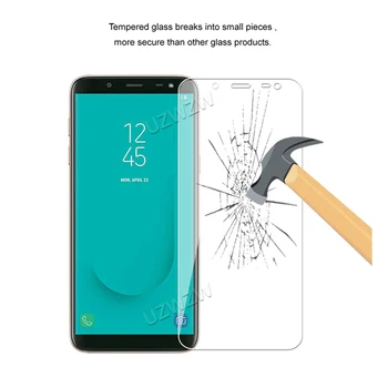 Samsung Galaxy J6 / J6 Plius 2018 Grūdintas Stiklas Ekrano Apsaugų, Apsaugos Darbuotojas Filmas HD Aišku 2