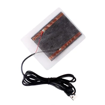 Karšto Parduoti Žiemos Nešiojamų Šiltas Plokštė USB Šildymo Šildytuvas Pelės Padas Batų Golves 3