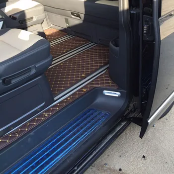 Aukštos kokybės kilimai! Custom pilną automobilio grindų kilimėliai Volkswagen Multivan T6 2022-6 7 sėdimos vietos vandeniui patvarus kilimai 3