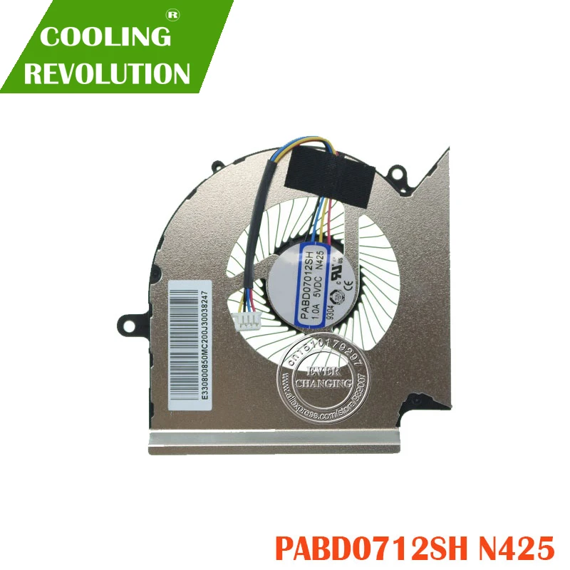 Naujas Aušinimo ventiliatorius MSI GP65 9SD MS-16U1 MS-16U2 PABD07012SH N425 PAAD06015SL N426
