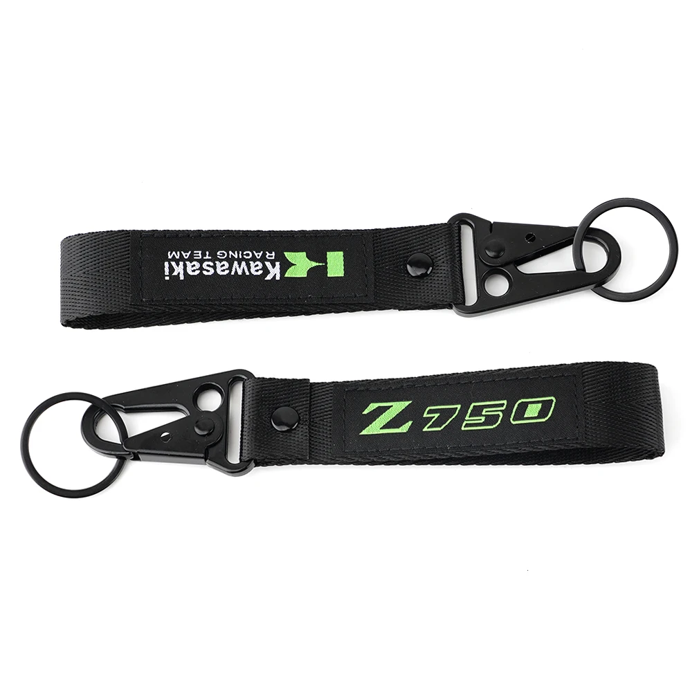 Nemokamas Pristatymas 3D Logo, Kawasaki Z750 Z750S Z750R S/R Ninja Modelių Motociklų Keychain Siuvinėjimo Ženklelis Raktų pakabukas paketų prižiūrėtojų raktinę 1