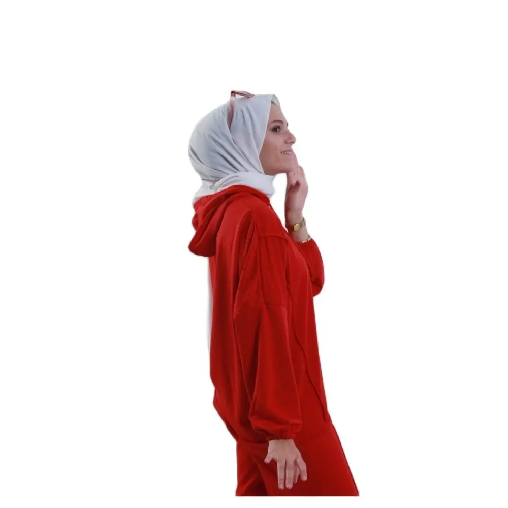 Parašytas Sporto Dvigubai Hijab Kostiumas Musulmonai, Islamas Tendencijos Mados turkų Produkto musulmonų suknelė moterims abaja kaftan kukli suknelė 5