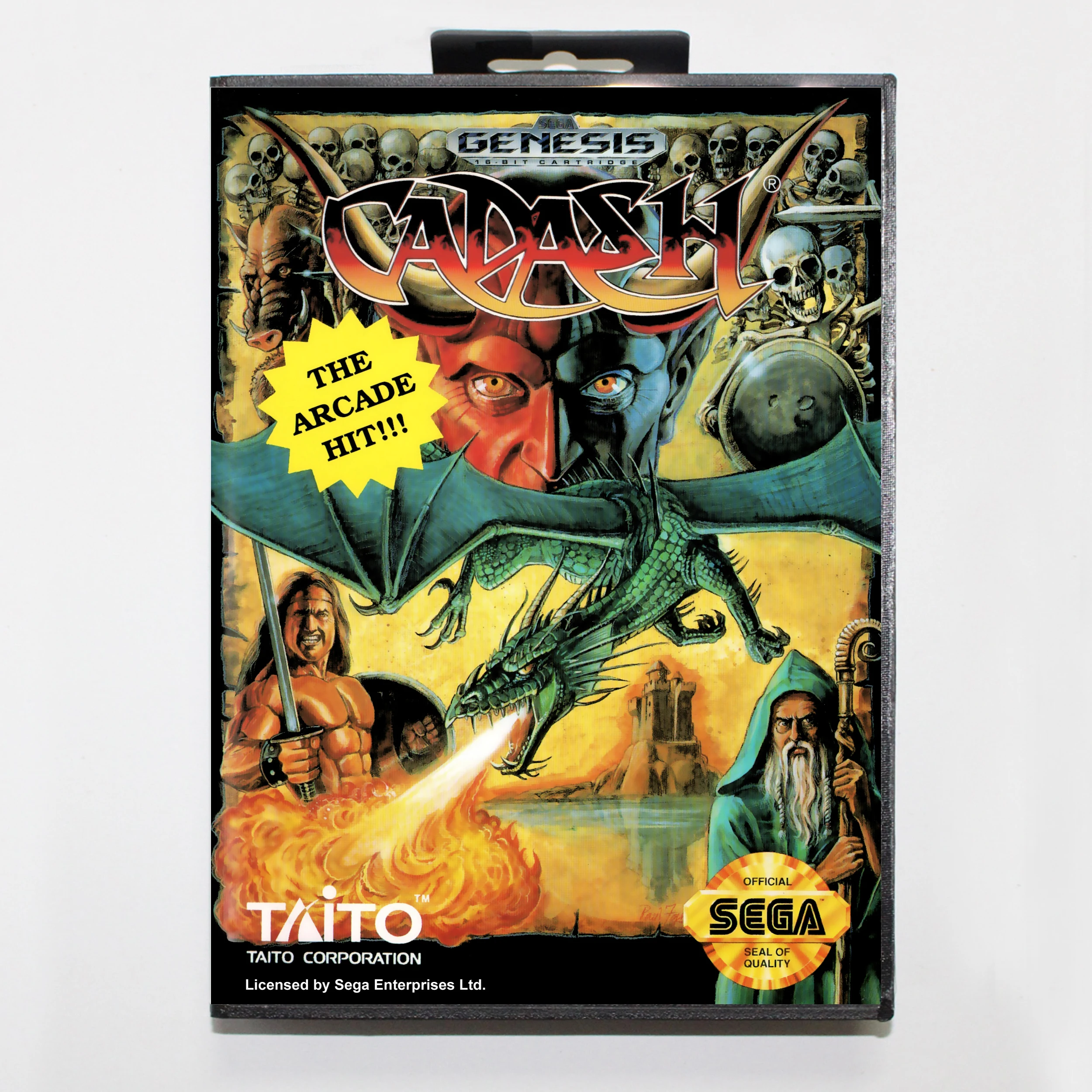 Cadash 16bit MD Žaidimo Kortelės Sega Mega Drive/ Genesis 