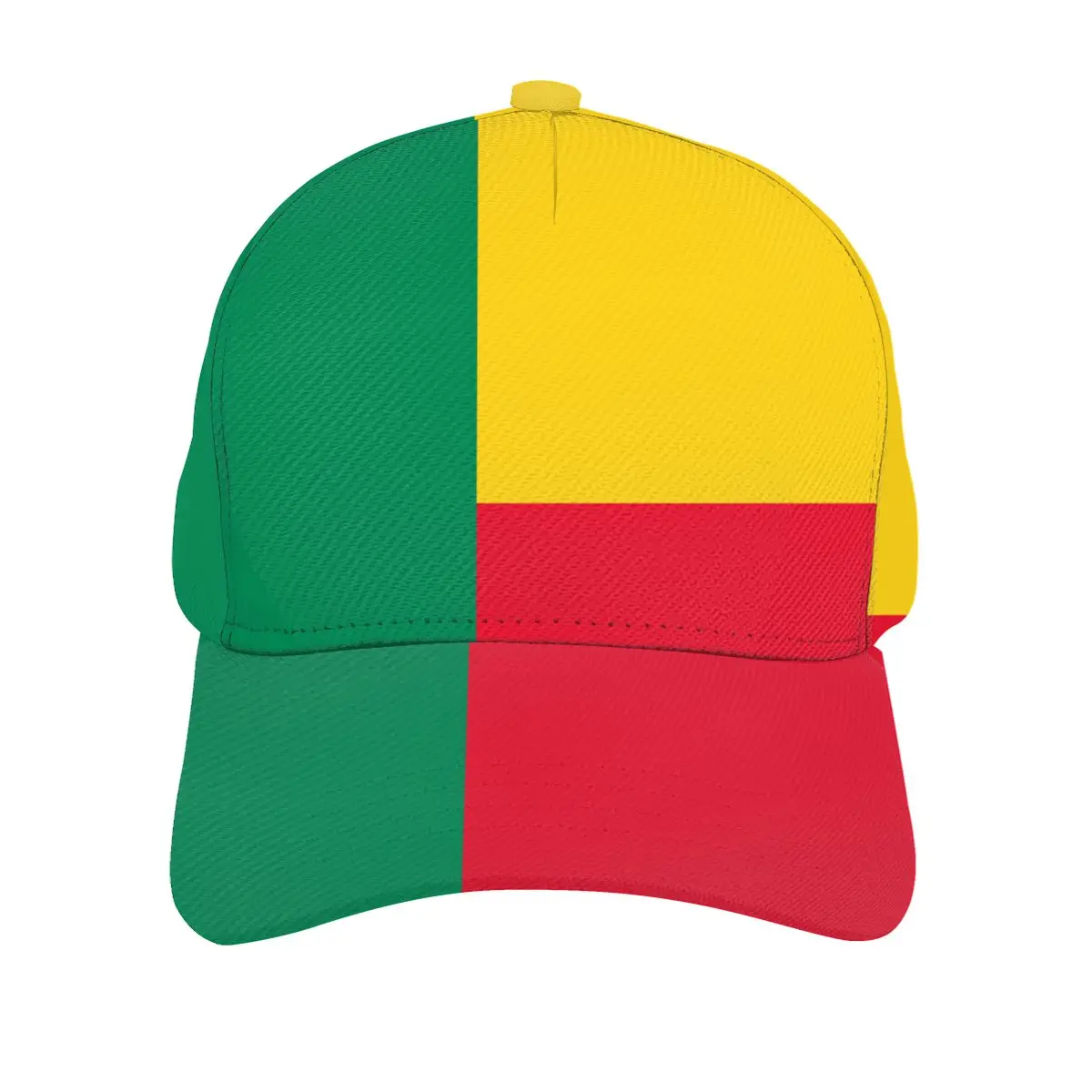 Beninas Vėliavos Lauko Sporto Kepurės Beisbolo Kepurę Vyrai Moterys Skydelis Bžūp Beisbolo Kepuraitę, Gatvės, Hip-Hop Kepurės 0