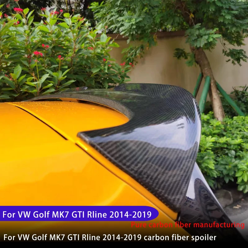 Volkswagen-2019 Golfo 7carbon pluošto spoileris golf R GTI Rline MK7 modifikuotų otinger uodega RDX stiliaus anglies pluošto uodegos 0