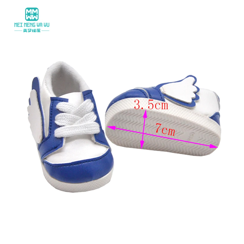 Kūdikių bateliai lėlės tinka 43 cm, Žaislų, Naujų gimęs lėlės priedai ir Amerikiečių lėlės, laisvalaikio bateliai, sportiniai bateliai, Kailiniai batai 1