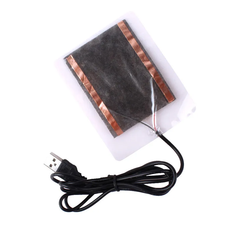 Karšto Parduoti Žiemos Nešiojamų Šiltas Plokštė USB Šildymo Šildytuvas Pelės Padas Batų Golves 1