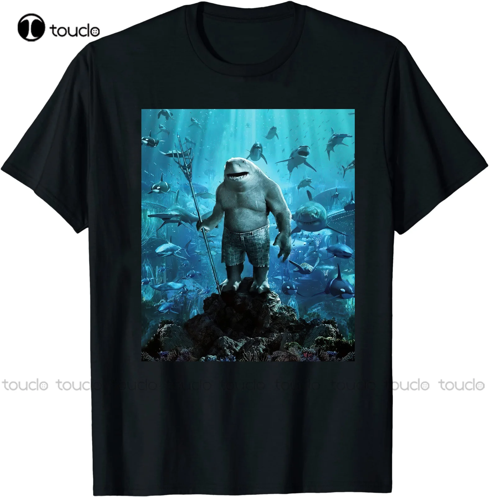 Naujas Karalius Ryklių Aquaman Versija T-Shirt Dydis S-5Xl Užsakymą Marškinėliai 2