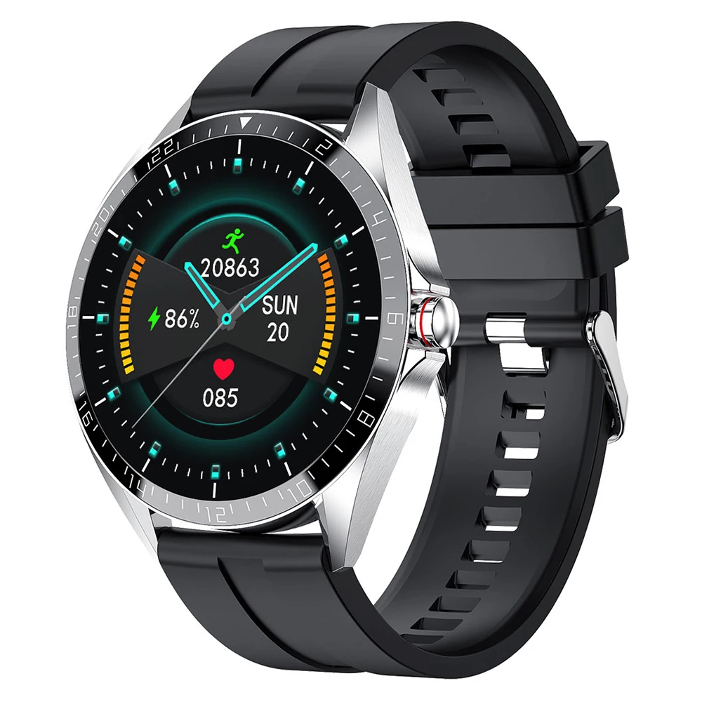 Kumi Gw16t 1.3 Colių Smart Watch Vyrų Jutiklinių Sporto Širdies Ritmo Miego Stebėti Bluetooth 5.0 Ip67 Atsparus Vandeniui Pasaulio Versija