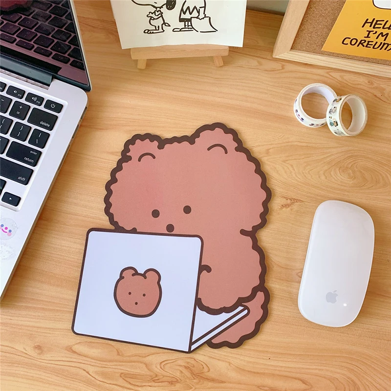 Korėjos In Cartoon Pelės Mygtukai Mažas Rožinis Mini Mielas Kompiuterio Studentų Office neslidus Studentų Kūrybos Kawaii Lentelė Kilimėlis