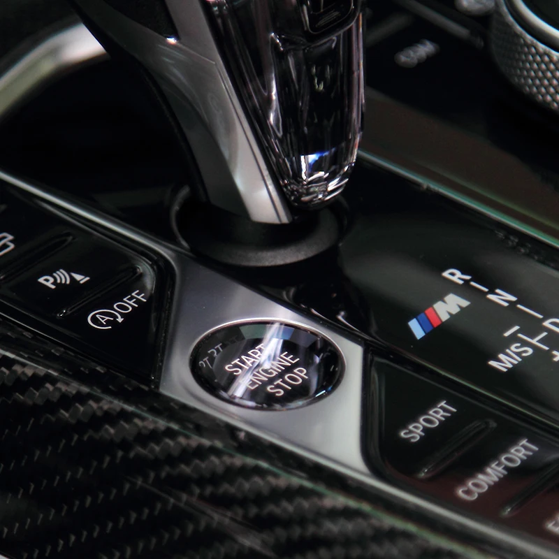 Crystal Pradėti Mygtuką, BMW visos Serijos 3/4/5/X5/X6/X7 MGU F&G Važiuoklės Automobilio Interjero Priedai