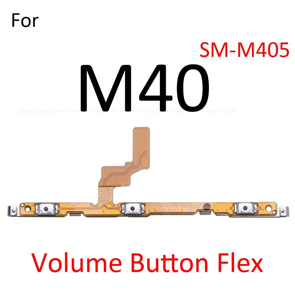 Įjungimo Išjungimo Mygtukas Garsumo Klavišas Perjungti Kontrolės Flex Kabelis Dalys Samsung Galaxy M10 M20 M30 M40 M01s M02s M10s M21s M30s M31s