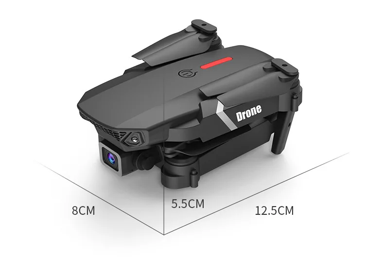 Rc Drone 4k Hd Wide Angle Dual Camera 720p Wifi Fpv Kartus Ilgas Ištvermės Nuotolinio Quadcopter Realaus laiko Dėžė Sraigtasparnis Žaislai