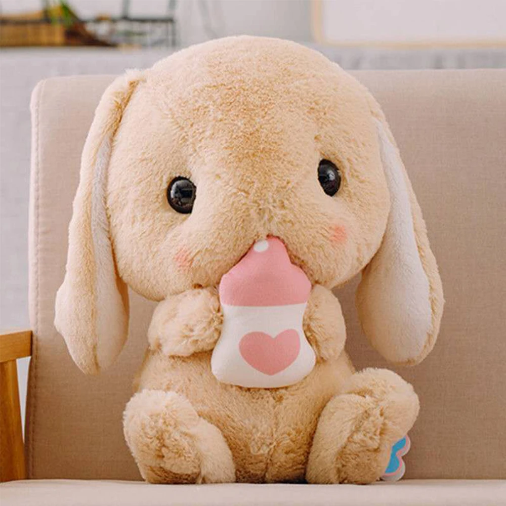 43Cm iškamša Pliušiniai Žaislai Cute Bunny Rabbit Žaislas Minkštas Plushies Mergaitėms Rožinis Pliušinis Lėlės Dovanas Vaikams Berniukams, Kūdikių Gyvūnų