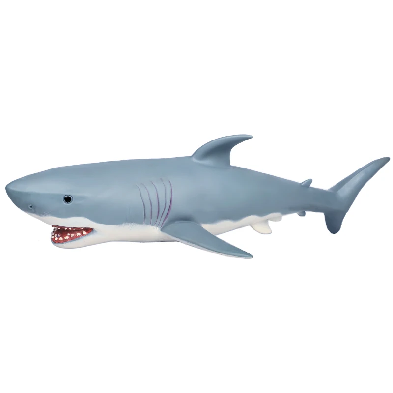 Didelio Dydžio Jūrų Gyvybės Gyvūnų Minkštas Didysis Baltasis Ryklys Didelis Ryklys Veiksmų Skaičiai Modelio Tikroviška Švietimo Žaislai Vaikams Dovanų