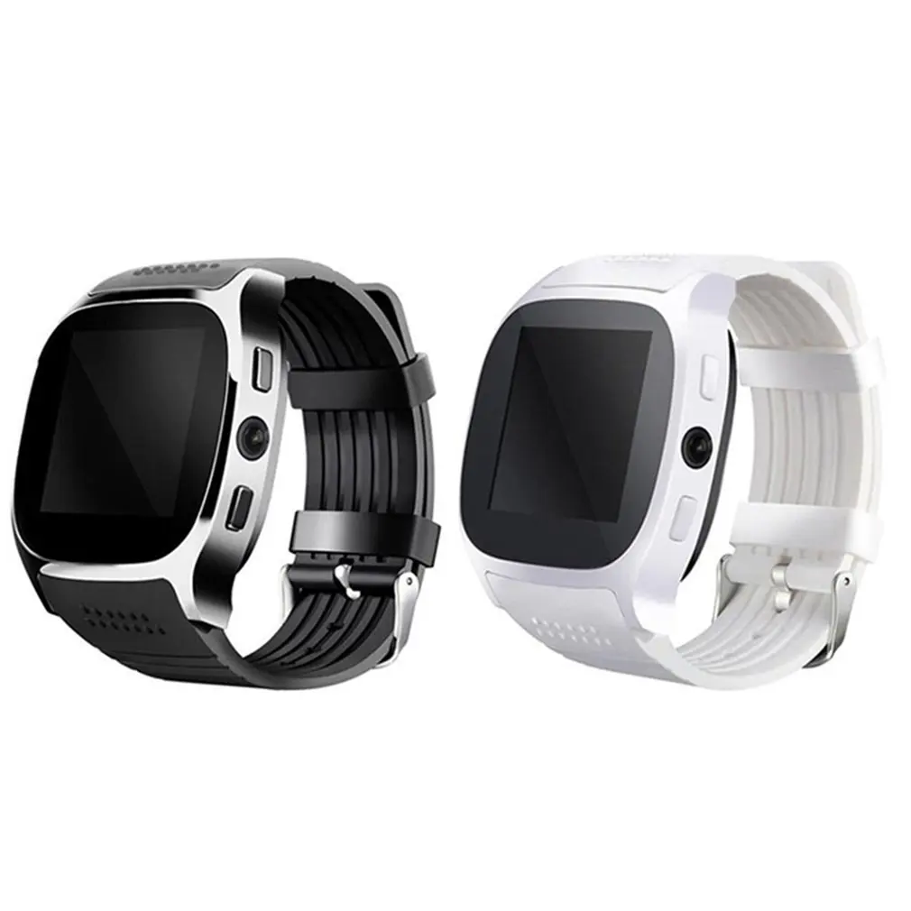 T8 Smartwatch Su Kamera Ir Paramos Sim Tf Kortelę Stabilus Ryšys Daugiafunkcinis Telefonas Smart Žiūrėti