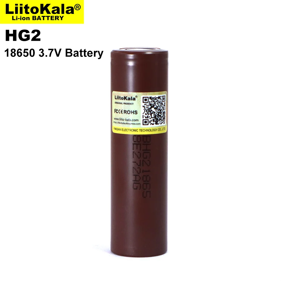 1PCS Liitokala Naujus 18650 Baterija HG2 3000mAh 3,6 V Ličio Nuolat Išleidimo 20A, Skirta Elektroninių Maitinimo Baterijos