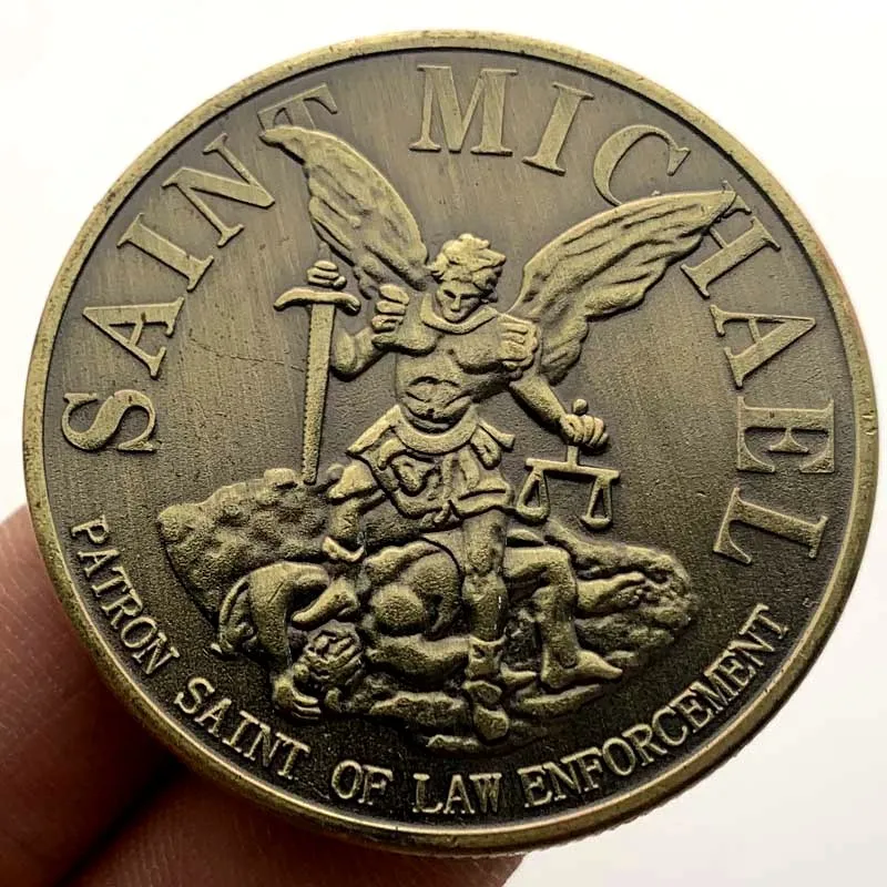 JAV Gynybos Branduolinės energetikos Objektų Saugos Valdyba Suvenyrų Monetos Saint Michael Modelis Iššūkis Monetos Sidabro Padengtą Proginės Monetos 2