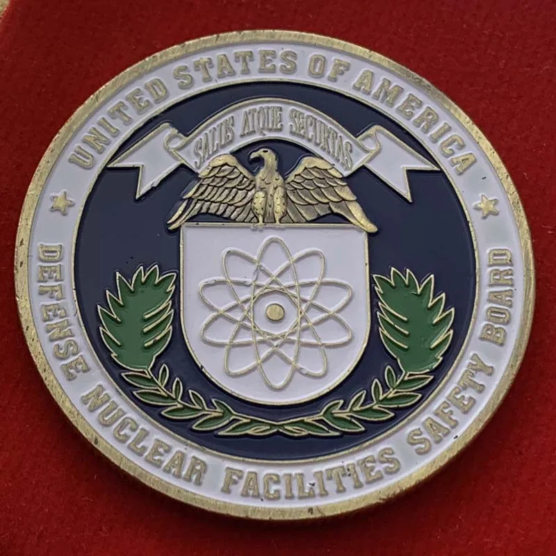 JAV Gynybos Branduolinės energetikos Objektų Saugos Valdyba Suvenyrų Monetos Saint Michael Modelis Iššūkis Monetos Sidabro Padengtą Proginės Monetos 4